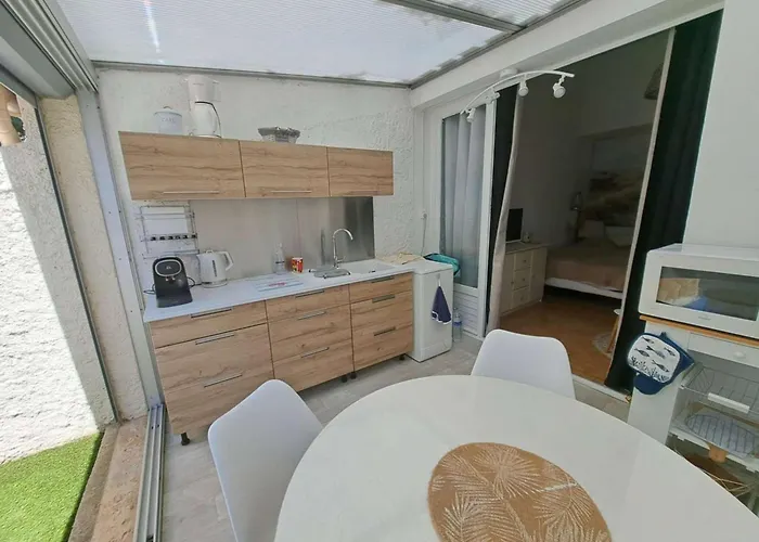 Appartement Climatisé Avec Terrasse Et Parking, à 300m De La - Fr-1-326-867 Marseillan (Herault)